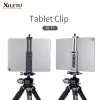 Shavers XJ15 Universal Aluminium Alloy Tablet Phone Stand Stand Clip Trépied Trépied Bracket Réglable pour téléphones mobiles
