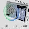 Radio L31 Portable Full Band Radio FM AM SW Retro -högtalare med utdragbar antenn Stark signal Wide Frequency Device