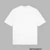 Designer Summer Versatile T-shirt Versione corretta G Famiglia unisex Lettera stampata rotonda Lettera a maniche corta Top di moda casual D7ij