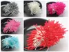 Decorative Flowers 560 Pcs Glass Caviar Beads Head Artificial Flower Stamen Double Round Heads Cotton String For Wedding Millinery