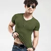 Men's T-Shirts 2024 Tops Tees Men T Shirt O neck and V Neck Short Sleeve Tees Mens Fashion Fitness Hot T-shirt For Male Clothing Plue Size 2443