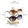 Sunglasses 2~6 Layers Wood Sunglass Display Rack Shelf Glalsses Storage Eyeglasses Show Stand Jewelry Holder Multi Pairs Glasses Showcases