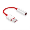 7 Pro USB-C ~ 3.5mm 이어폰 잭 어댑터 보조 오디오 컨버터 1 플러스 7 1+6T 유형 C 헤드셋 음악 변환기 케이블
