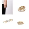 Bands Anneaux Spinelli Designer similaire nouveau dans le luxe Fine Bijoux Sterling Sier Stack Ring X HOORSENBUHS 18KT JAUNE GOL Microdame Sk M otwa0