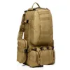 Outdoor -Taschen 50l Militärtaktischer Rucksack 4 in 1 Rucksack -Beutel Molle Cam Wanderung Klettern Travel Armee Mtifunktion Drop Lieferung Sport OTMSK