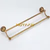 Antique Brass Bathroom Towel Holder Single Towel Bar Towel Rack Solid Aluminium Towel Rail 30/40/45/50/60cm Bathroom Accessories