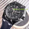 AP Diving Wrist Watch Mens Royal Oak Offshore 26400AU Automatisk mekanisk precision Stål Datum begagnade 42 mm svart pandaplatta