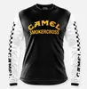 Freedeus ex Machina 내리막 산악 자전거 자전거 모터 크로스 BMX 경주 DH 긴 슬리브 Camiseta Enduro MTB 240403