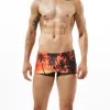 Swimwear coconut trees print swimsuits men swim trunk boxers shorts men swimming trunk beach shorts bikinis men swimwear sunga