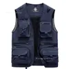 24 modedesigner Mens Vests Outdoors Function Relaxation Fishing Operting Vest Waistcoat Male Unisex Par Woman Mans Jacket ärmlös Jee Psummer Spring