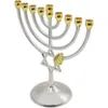 Decorazioni di candele decorazioni Hanukkah Decoration Stand Ornment Orning Ebraico Desktop Candlestick