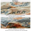 Coperte promozione garza estate radiatore trapunta cotone cotone a quattro strati con copertura coperta sottile a quattro navi nordici piumino