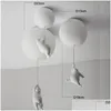Louleurs de plafond Ballon Ballon Carton de dessin anony