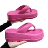 Slippers Kidmi Womens Foot Sandales Foot Flip Flip Summer Sole Eva Beach Slider Fashion Fashion Soft Platform Cloud Slider J240402