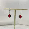 Kolczyki obręcze Poulisa Enamel Earring dla kobiet złota/srebrne kolory skarpet świąteczne krople biżuterii świąteczne festiwal