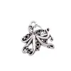 Charms componenten octopus benodigdheden voor sieraden 21x21mm 10 stks