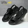 Sandals camel actif 2021 Nouveau armé Sandales d'été hommes chaussures qualité qualité hommes confort