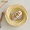 Płytki 1PCS Creative Bread Plate Stek Stref Stref Stolik Gilla