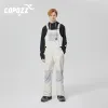 Pants COPOZZ Men Women Ski Pants Windproof Waterproof Bib Overalls Trousers Winter Warm Outdoor Sports Snowboard Skiing Clothing