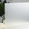 Fensteraufkleber Gefrierter Privatsphäre Film Selbstkleber Glas Anti-UV-Blockier-Wärmesteuertor, die Abziehbilder für Zuhause bedecken