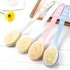 Brosse de bain à brouille brosse Baisseur longue poignée longue poignée douce frottant la serviette de bain frottant le dos ne demande pas aux adultes pour essuyer la boue en gros en gros