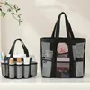 Sacs de rangement sac de douche portable maquillage comestique panier de voyage set chaussures de voyage Toitrage et organisateur de bain grande capacité