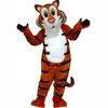 2024 Hot Sales Cute Tiger Mascot Costume Carnival Party Stage Performance Fancy Dress for Men Women Halloween Costume