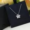 Chaines Londres Angleterre Bijoux de haute qualité 925 Collier de chou-fleur Sliver pour les femmes charmantes cadeaux plus élevés