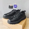 Casual Shoes Fashion Men's Soft Leather Driving Comfort City Office Daily Walking Boots Mänverktyg