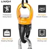 LIXADA SWHOUNT SWIVE 30 KN BEZPIECZEŃSTWO ROZNOCYJNE URZĄDZENIE SWINTER SWING CARABINER SWIVE CLAMING SIVELS DO SWHORET Hammock 240325