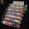 Anzeige Acryl 2/3/4/5/6/7 Schichten Nagellack -Displayständer klarer kosmetischer Display -Rackhalter ätherischer Ölflaschen Organizer Speicher