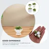 Decorative Flowers Mini Planter Vase Green Scenery Landscape Model Layout Simulation Decor Artificial