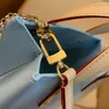 Designer trumpet tote bags 22 CM Calfskin crossbody bag 10A Mirror mass lady Shoulder Bag With Box LL0306