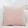 2024 Velvet Cushion Cover Pillowcase Solid Color Pillow Case Decor Sofa Throw Pillows Room Pillow Cover Decorative Wholesale 60x60 for