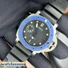 Relógios de designer Relógios para homens mecânicos vs séries azul anel de cerâmica esporte relógios de pulso mzn3 weng