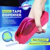 Packaging Dispenser Anti-Slip Grip Tape Dispenser Creative Shock-resistance Plastic for Home Automatic Wear-resistant for Home