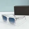 Neue Modedesign Sonnenbrille 0711 Square Frame Einfache und beliebte Verkaufsstil UV400 -Schutzbrille mit Box