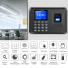 録音2.8 '' TFT LCDディスプレイバイオメトリックUSB指紋出席マシンフリーソフトウェアパスワード従業員チェックインリーダー