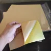 紙100pcs / bag普通のA4 Kraft Paper Printingステッカー、プロの印刷可能なインクジェットレーザーA4印刷ラベル固着紙