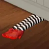 Украшение вечеринки 1 пара злые ноги ведьмы Крафт с красными туфлями новинка смешная Хэллоуин Опора для садового крыльца дома