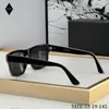 Zonnebrillen verkopen 2024 Acetaat rechthoekige tinten zwart voor vrouwelijke merkontwerper Trending Products Fashion Men Sun Glasses