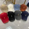 Ball Caps Leisure baseball cap distressed hole vintage designer hat trendy gold letter embroidered casquette outdoor sports trucker hatsQ240403