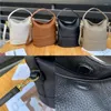 Shoulder Bags AIGO Luxury Design Women Bucket Bag High Capacity 2024 Casual Tote Handbag Women's Soft For Bolas Hobo