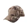 Boinas de bicicleta Caps Proteção UV para homens Esporte Camuflagem Camuflagem Exército Camo Python Python Batterned Baseball Cap