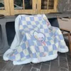 Decken Ins Stil Winter Verdickte Milch Korallen Fleece Decke Büro Nickerchen Casual Kleine Quilt Moderne Einfache Sofa Schal Abdeckung