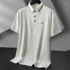 Polos masculins 8xl 7xl 6xl 2024 Polo à rayures de luxe haut de gamme