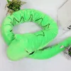 リアルなヘビの手形緑のヘビのぬいぐるみスネークパイソンドールズ口の動き150cm/59.06インチハンドパペットおもちゃ女の子240328