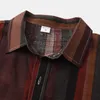 Men Clothing Summer Mens Printed Short Sleeve Shirts Casual Vintage Lapel Buttons Camisas Para Hombre 240327