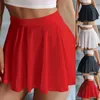 Urban Sexy Dresses Ladies Erotic Lingerie Mini Skirt Sexy Casual Solid Color Solid Color Fashion Miniskirt Female Party Club Short Skirt Faldas 2443
