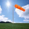 Tuindecoraties 1 stks 80 cm windzak buiten windrichting meting reflecterende riem rip-stop windwijzer voor luchthaven luchtvaart boerderij